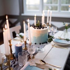 Winter Wedding Cake, Blueberry Cake, Sanelas Tortenwelt, Hochzeitstorten, Vintage Wedding Cakes, Semi-Naked Wedding Cake, Elegant Wedding Cake, Cupcakes59