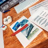 Motivtorte, der Computer, der Architekt, Jubiläum