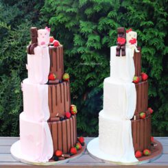 Milky & Schoki Wedding Cake, Sanelas-Tortenwelt-Hochzeitstorten-Bückeburg5