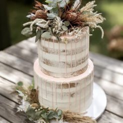 Sanelas Tortenwelt, Dried Flowers Wedding Cake, Hochzeitstorte-Trockenblumen, Bückeburg, Hannover